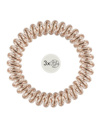 INVISIBOBBLE SLIM BRONZE ME PRETTY ΛΑΣΤΙΧΑΚΙΑ ΜΑΛΛΙΩΝ 3τμχ