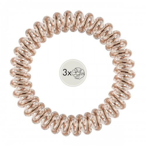 INVISIBOBBLE SLIM BRONZE ME PRETTY ΛΑΣΤΙΧΑΚΙΑ ΜΑΛΛΙΩΝ 3τμχ