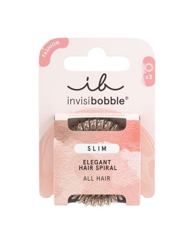 INVISIBOBBLE SLIM BRONZE ME PRETTY ΛΑΣΤΙΧΑΚΙΑ ΜΑΛΛΙΩΝ 3τμχ