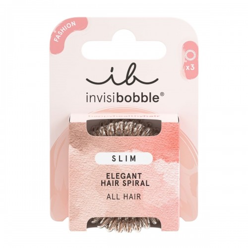 INVISIBOBBLE SLIM BRONZE ME PRETTY ΛΑΣΤΙΧΑΚΙΑ ΜΑΛΛΙΩΝ 3τμχ