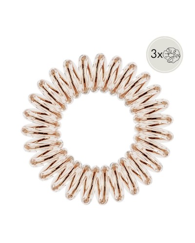 INVISIBOBBLE ORIGINAL BRONZE ME PRETTY ΛΑΣΤΙΧΑΚΙΑ ΜΑΛΛΙΩΝ 3τμχ