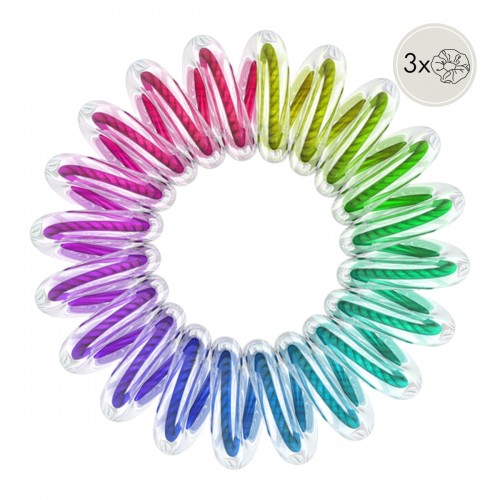 INVISIBOBBLE KIDS ORIGINAL MAGIC RAINBOW ΛΑΣΤΙΧΑΚΙΑ ΜΑΛΛΙΩΝ 3τμχ