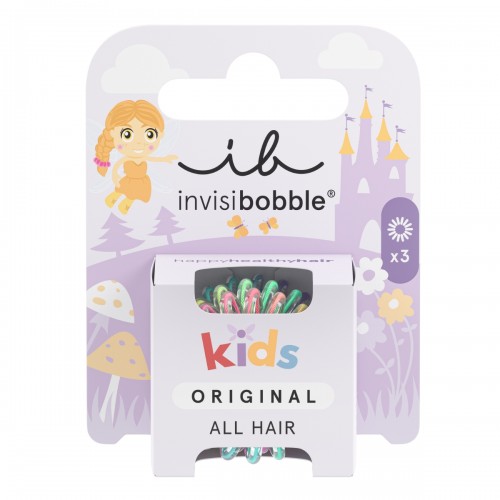 INVISIBOBBLE KIDS ORIGINAL MAGIC RAINBOW ΛΑΣΤΙΧΑΚΙΑ ΜΑΛΛΙΩΝ 3τμχ