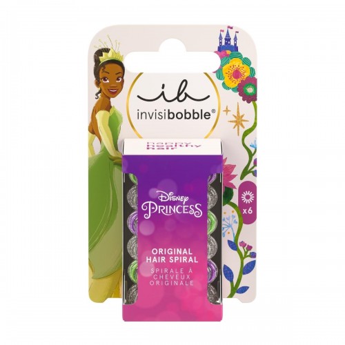 INVISIBOBBLE KIDS ORIGINAL DISNEY ΛΑΣΤΙΧΑΚΙΑ ΜΑΛΛΙΩΝ TIANA 6τμχ