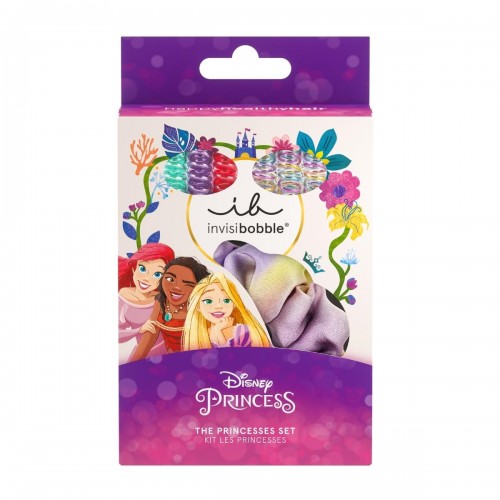 INVISIBOBBLE KIDS SET DISNEY ΛΑΣΤΙΧΑΚΙΑ ΜΑΛΛΙΩΝ THE PRINCESSES 7τμχ