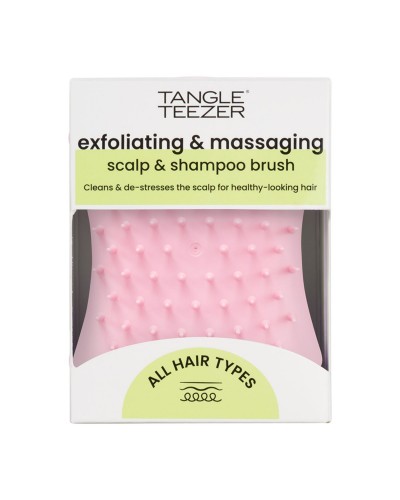 TANGLE TEEZER SCALP BRUSH PRETTY PINK ΒΟΥΡΤΣΑ 2 ΣΕ 1 ΓΙΑ ΑΠΟΛΕΠΙΣΗ & ΑΝΑΖΩΟΓΟΝΗΣΗ ΤΟΥ ΤΡΙΧΩΤΟΥ ΤΗΣ ΚΕΦΑΛΗΣ & ΜΑΣ