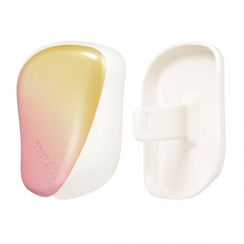 TANGLE TEEZER COMPACT STYLER  PINK MATTE CHROME ΒΟΥΡΤΣΑ ΜΑΛΛΙΩΝ 1τμχ