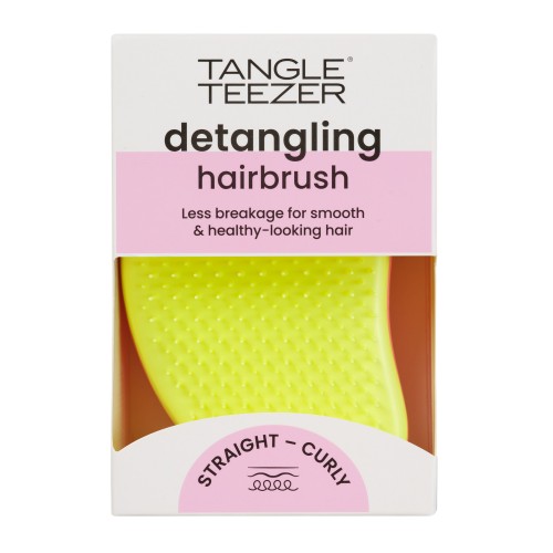 TANGLE TEEZER ORIGINAL SALMON PINK & HYPER YELLOW ΒΟΥΡΤΣΑ ΜΑΛΛΙΩΝ 1τμχ