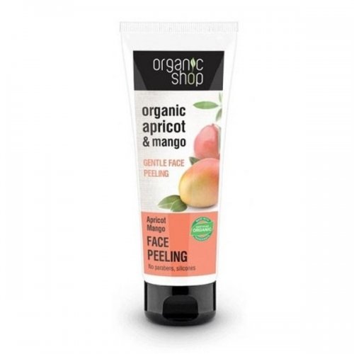 ORGANIC SHOP GENTLE FACE PEELING APRICOT MANGO 75ML