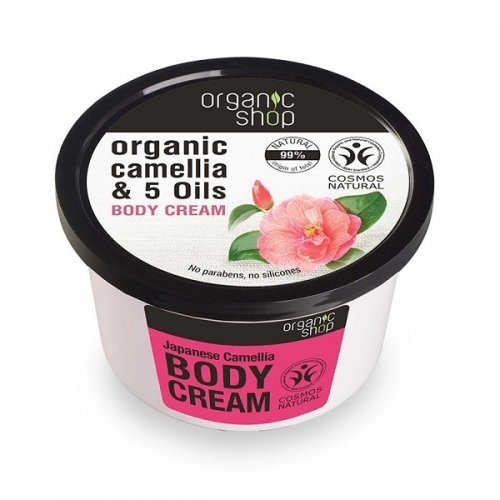 ORGANIC SHOP BODY CREAM JAPANESE CAMELLIA 250ML